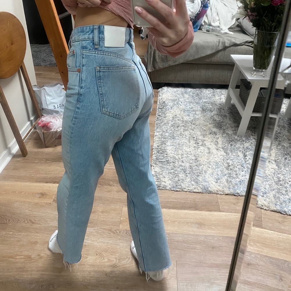 Zara Jeans - straight leg mom jean
